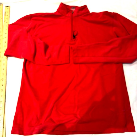 Spyder Red Quarter Zip Pullover Buckhorn SZ M Worn a few times - Picture 5 of 12